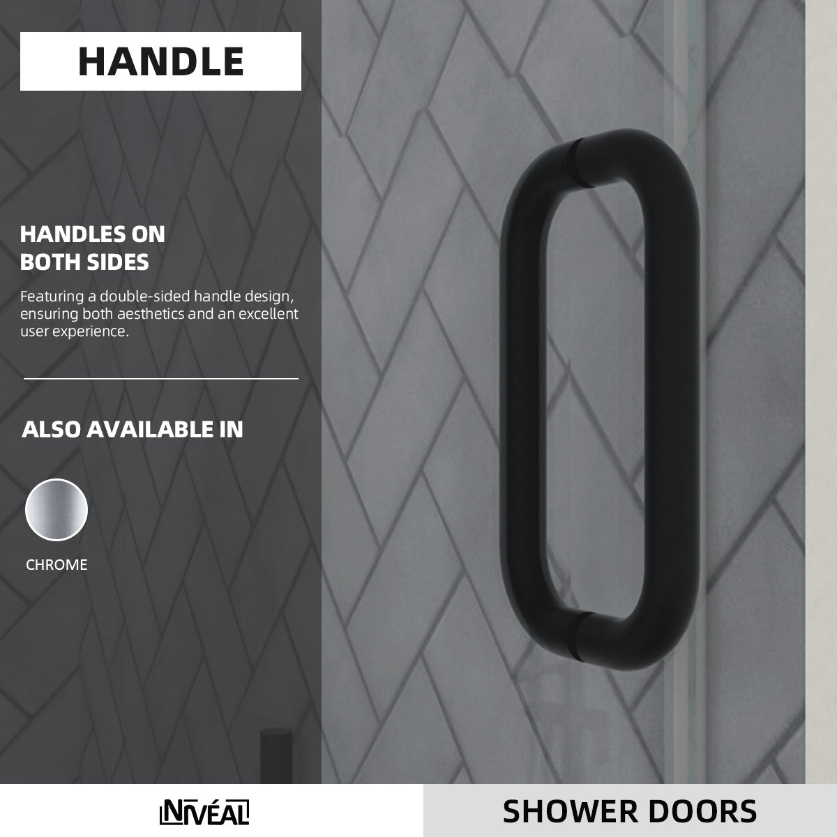 Vale 60 in. W x 60 in. H Sliding Semi Frameless Tub Door in Matte Blac ...
