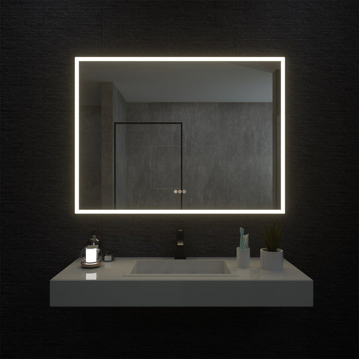 Essence 48 in. W x 36 in. H LED Vanity Mirror