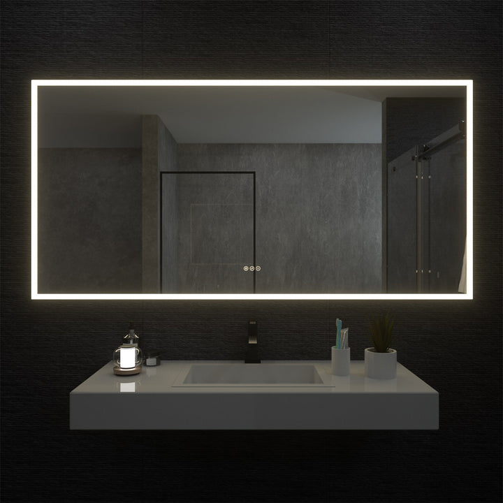 Essence 72 in. W x 36 in. H LED Vanity Mirror