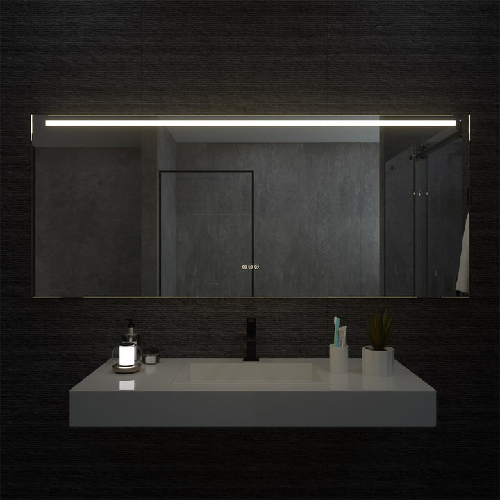 Prism 72 in. W x 30 in. H LED Vanity Mirror